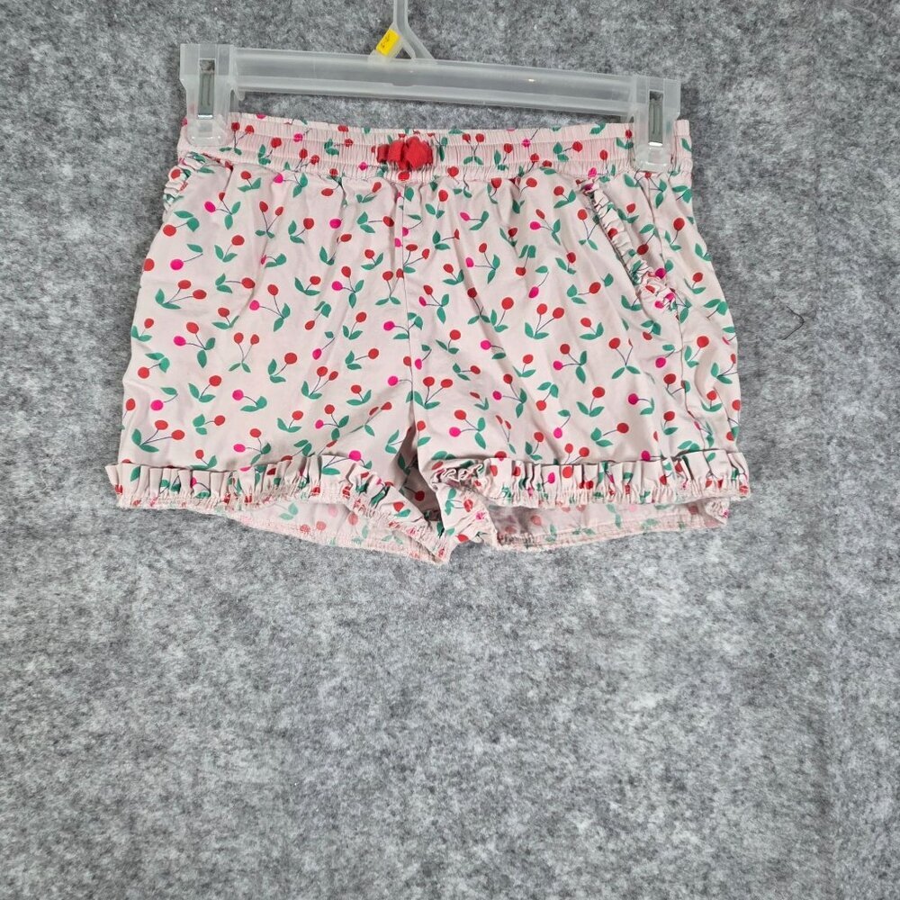 Boden Girl's Shorts Size 8 Youth Pink & Red Floral Print - Picture 2 of 7